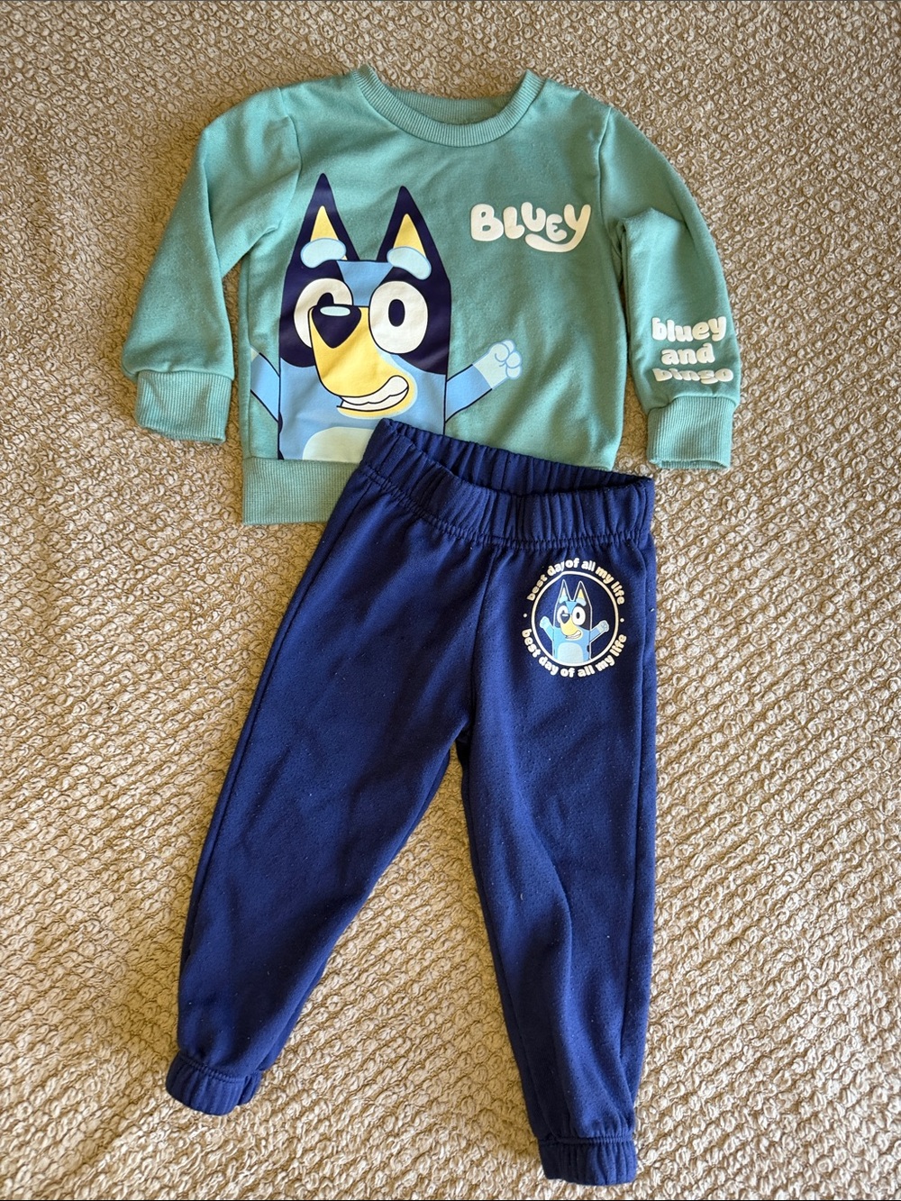 Bluey Two-Piece Sweatshirt & Jogger Set